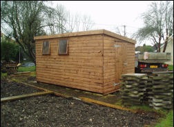 A 10 by 8 shed