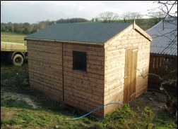 A timber shed